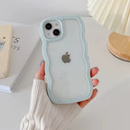 Candy Wavy Lines Bumper Case for Iphone 