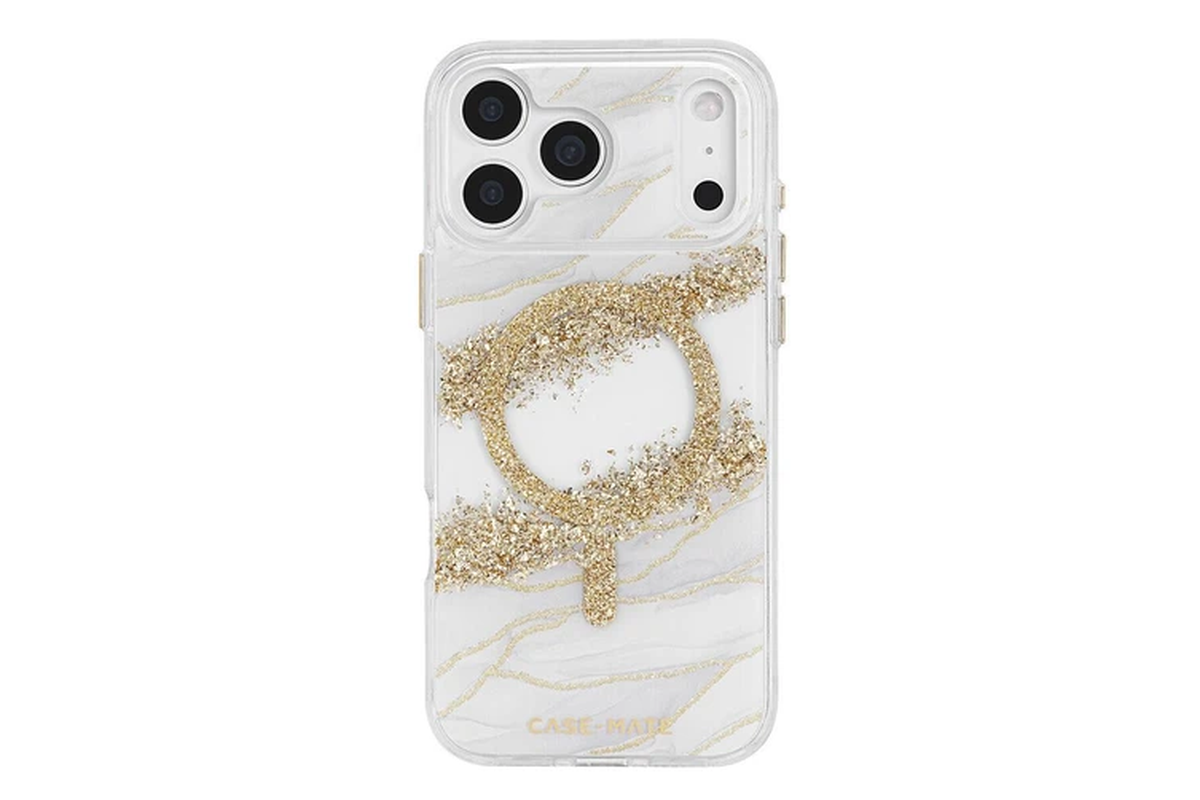 Real Gold Magsafe Case for Iphone 17 Pro Max