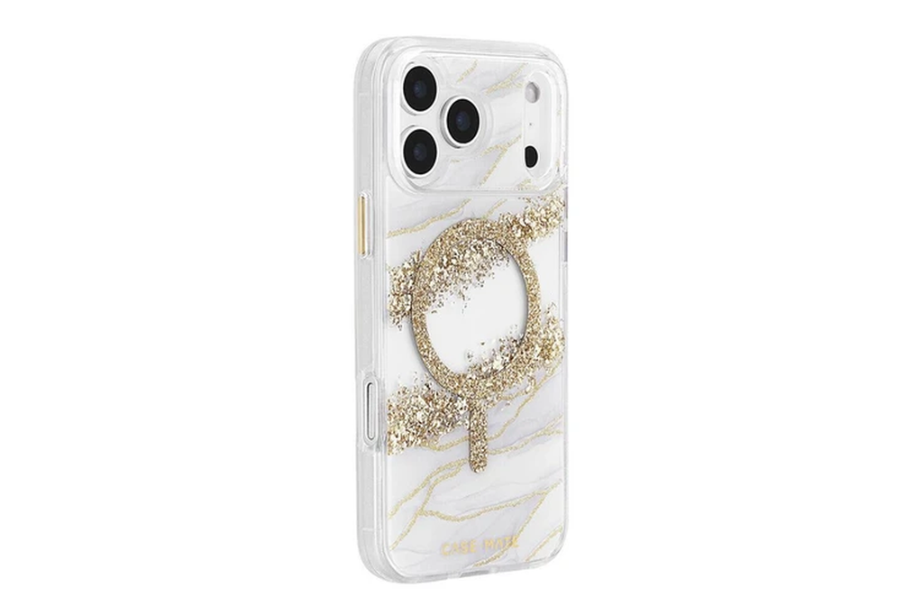 Real Gold Magsafe Case for Iphone 17 Pro Max