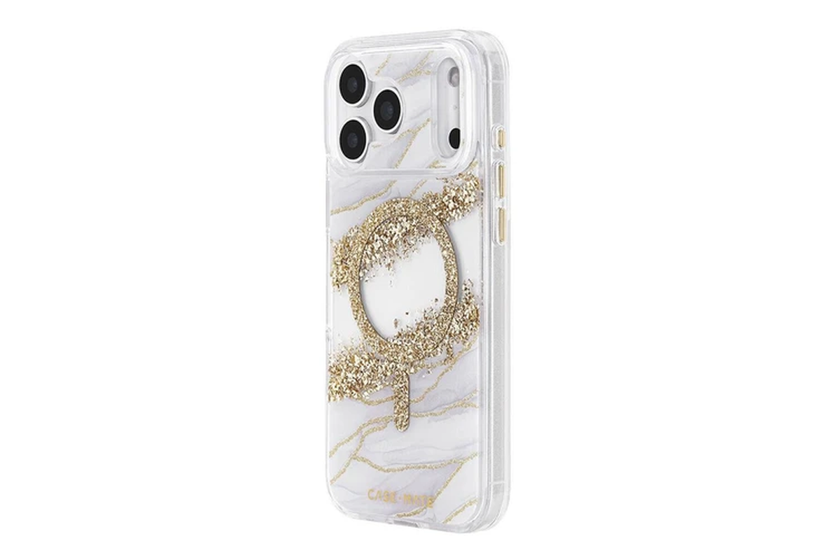 Real Gold Magsafe Case for Iphone 17 Pro Max