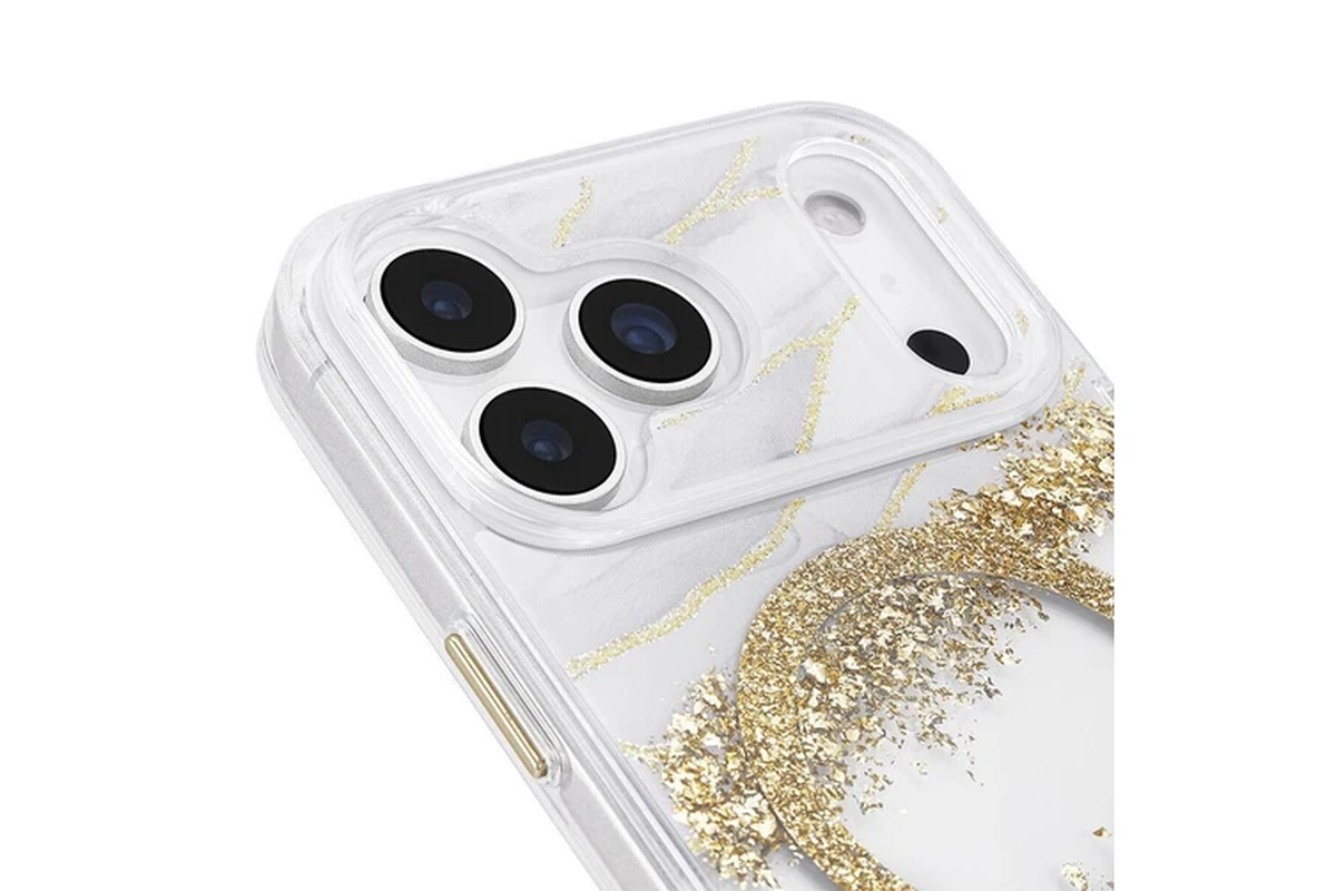 Real Gold Magsafe Case for Iphone 17 Pro Max