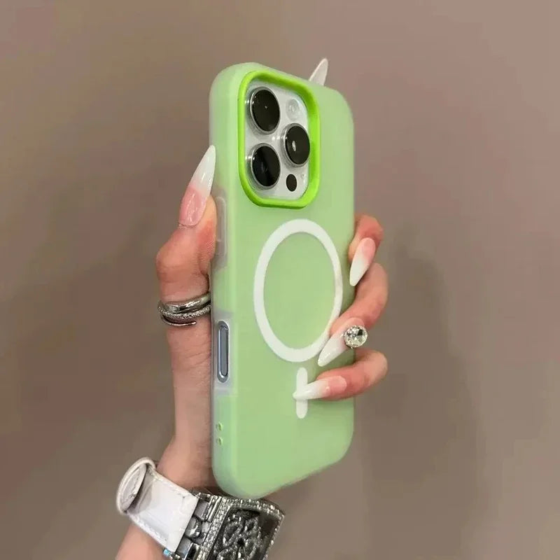 Luxury Magsafe Wireless Phone Case