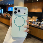 Magnetic Wireless Charging Silicone Phone Case