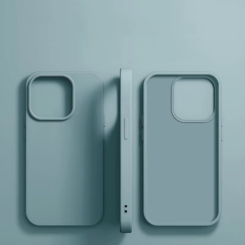 Luxury Liquid Silicone Phone Case 